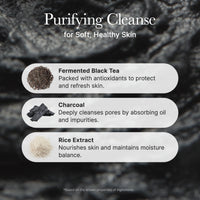 Arencia Black Tea Rice Mochi Cleanser 120g