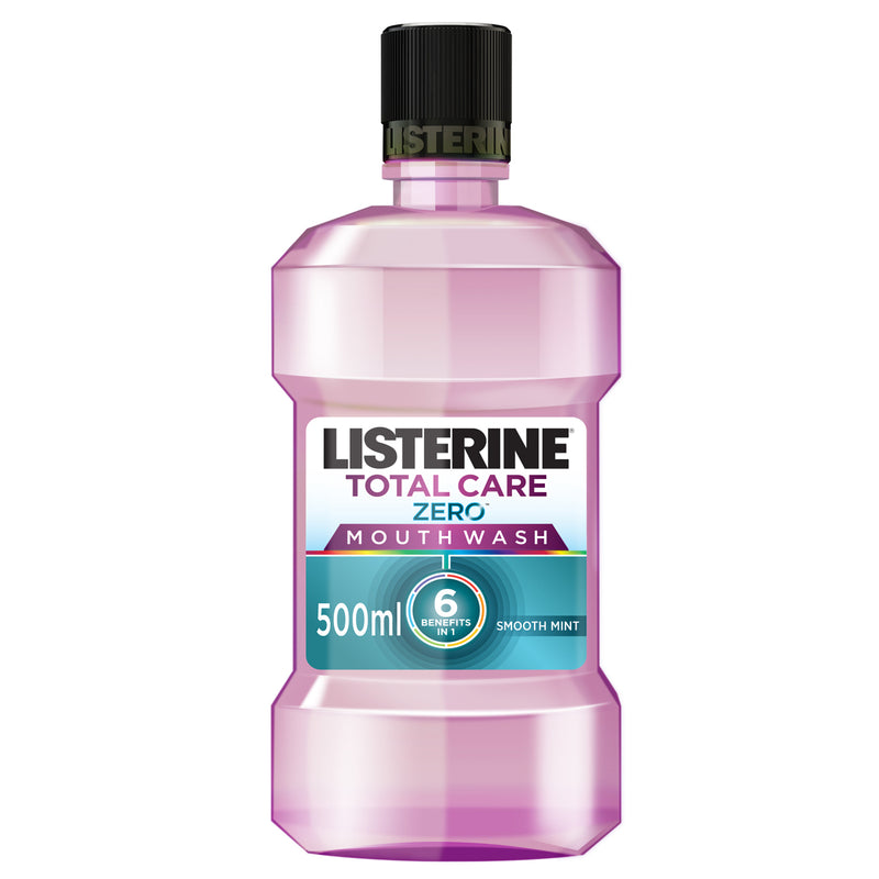 Listerine Mouthwash Total Care Zero 500ml