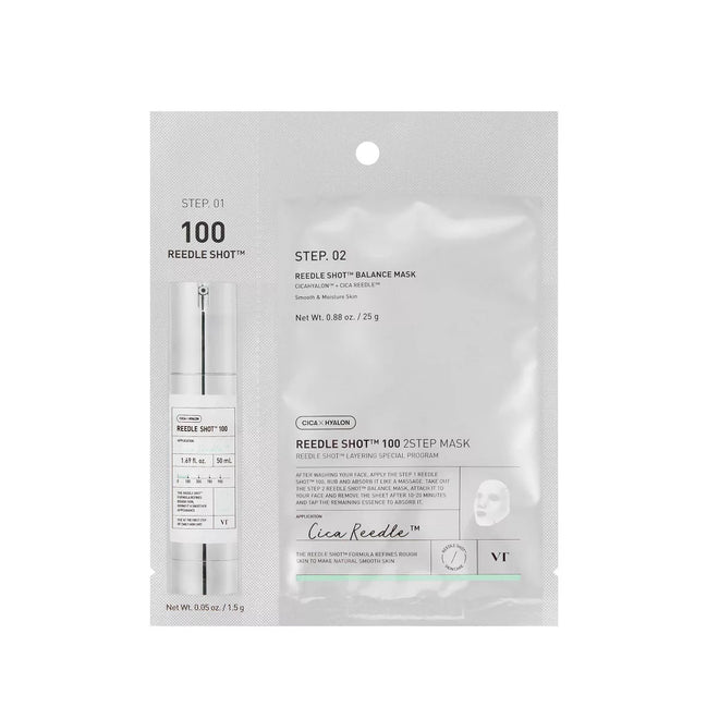 VT Cosmetics Reedle Shot 100 2 Step Mask
