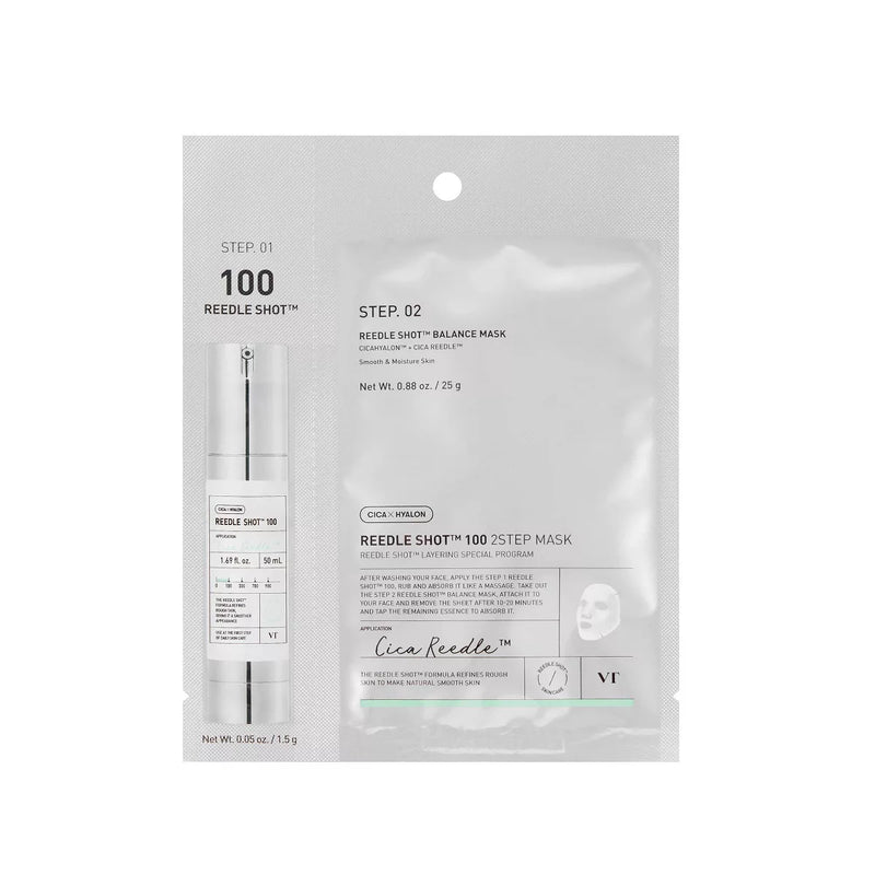 VT Cosmetics Reedle Shot 100 2 Step Mask