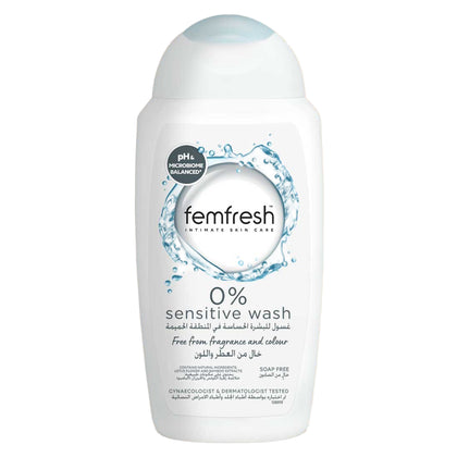 Femfresh Intimate Wash Sensitive 0% 250ml