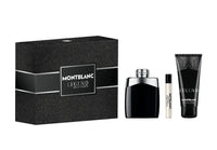 Mont Blanc Legend Eau de Toilette 100ml + Eau de Toilette 7.5ml + All Over Shower Gel 100ml Gift Set