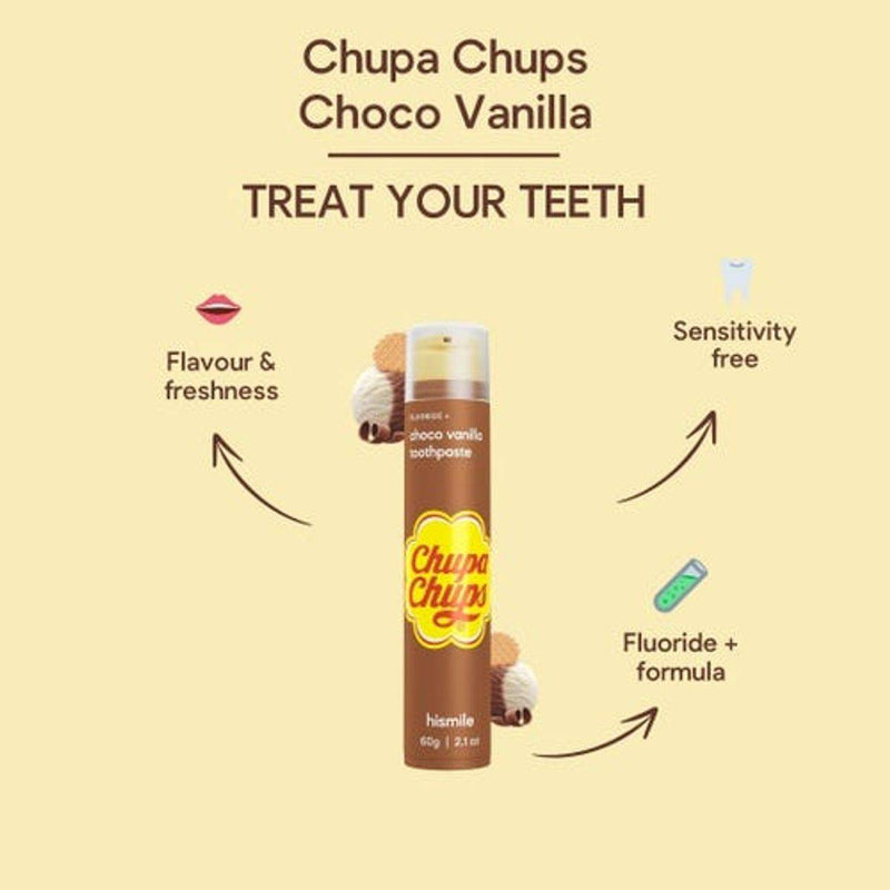 Hismile Toothpaste Chupa Chup Choco Vanilla 60g