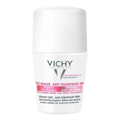 Vichy 48Hr Beauty Antiperspirant Roll-On 50ml - Chemist Warehouse UAE
