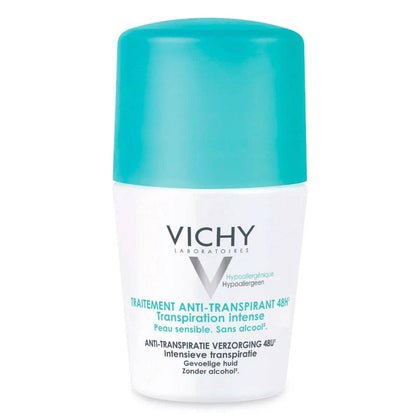 Vichy 48Hr Intensive Antiperspirant Treatment Roll-On 50ml - Chemist Warehouse UAE