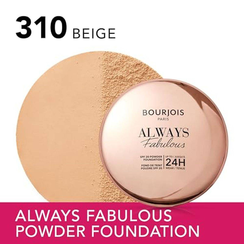 Bourjois Always Fabulous Compact Powder 310 Beige 7g
