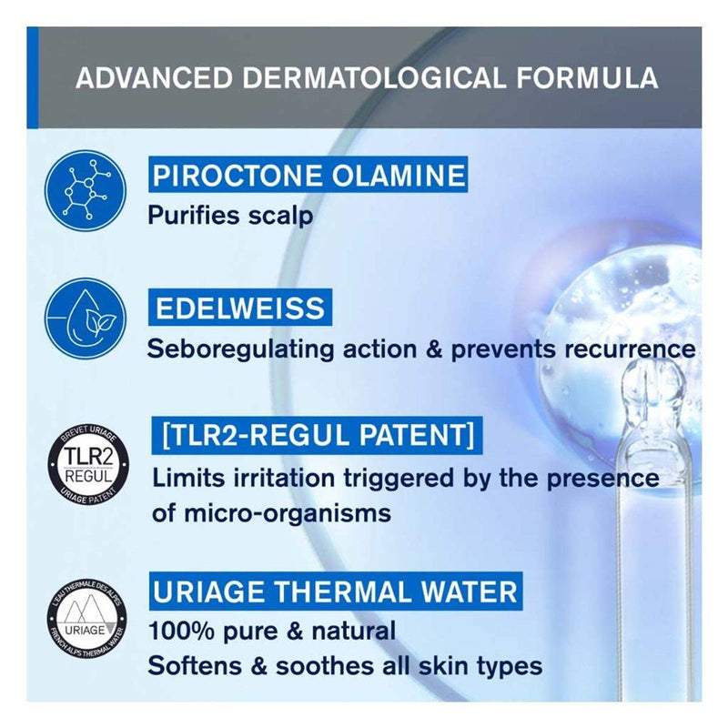 Uriage DS Hair Shampoo Soft Balancing 200ml