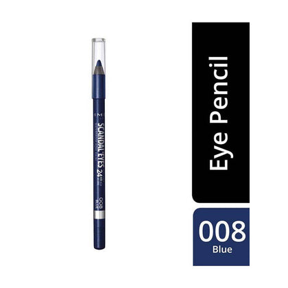 Rimmel Scandaleyes Waterproof Kohl Eyeliner Blue 1.3g - Chemist Warehouse UAE
