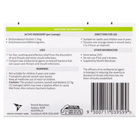 Strepsils Lozenges Sugar Free Lemon 36 Pack