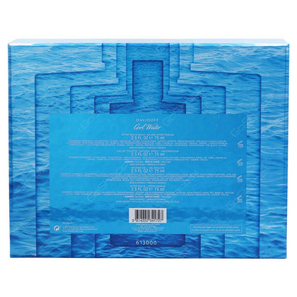 Davidoff Cool Water Eau de Toilette 75ml + After Shave Balm 75ml + Shower Gel 75ml + Aftershave 75ml Gift Set - Chemist Warehouse UAE