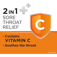 Strepsils Lozenges Orange With Vitamin C 24 Pack