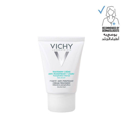 Vichy 7 Days Antiperspirant Treatment Cream 30ml - Chemist Warehouse UAE