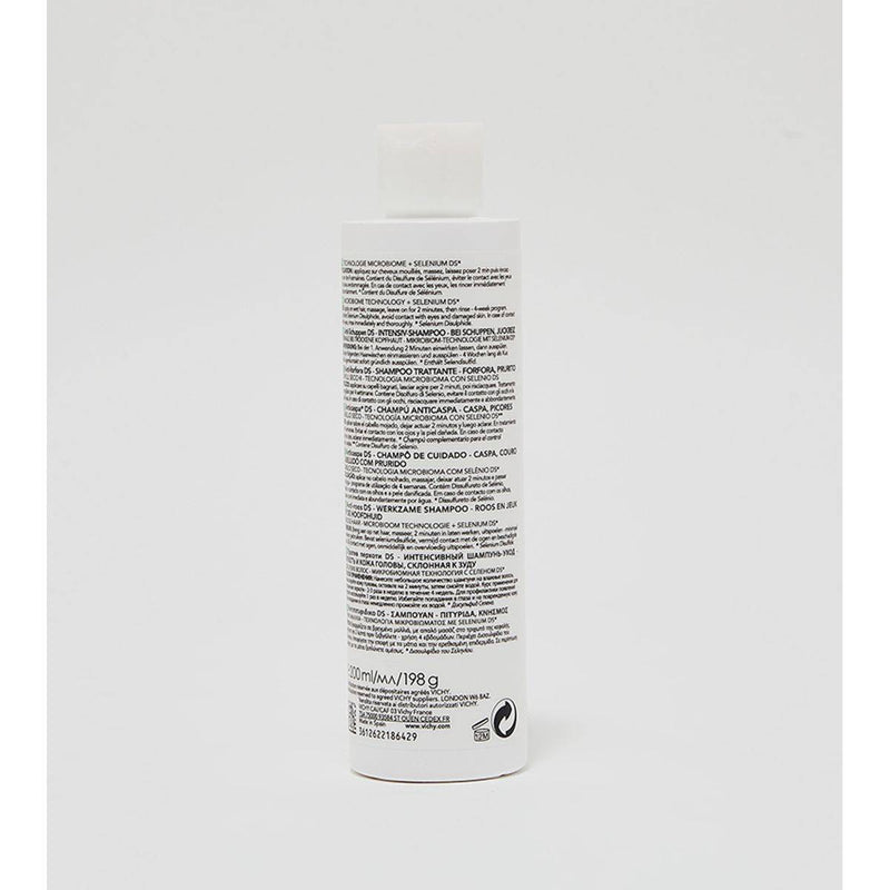 Vichy Dercos Anti-Dandruff DS Shampoo For Dry Hair 200ml