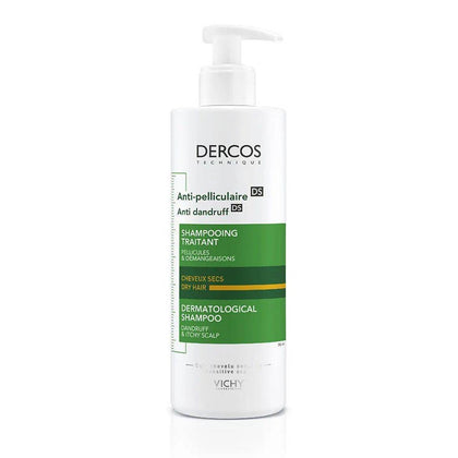 Vichy Dercos Anti-Dandruff DS Shampoo For Dry Hair 400ml - Chemist Warehouse UAE