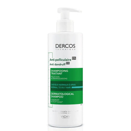 Vichy Dercos Anti-Dandruff DS Shampoo For Normal To Oily Hair 400ml - Chemist Warehouse UAE