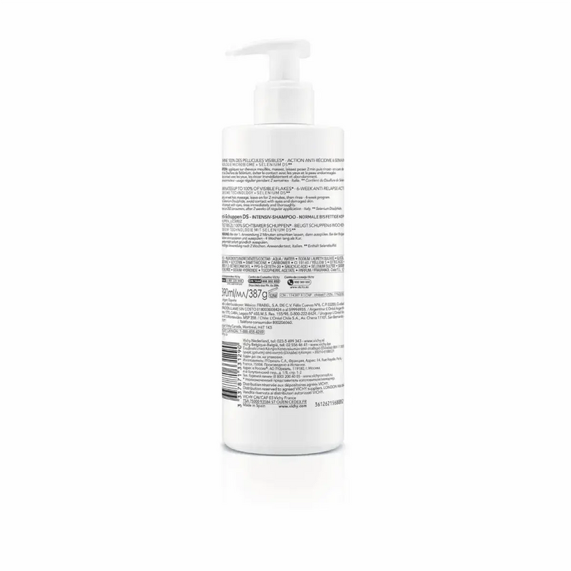 Vichy Dercos Anti-Dandruff DS Shampoo For Normal To Oily Hair 400ml