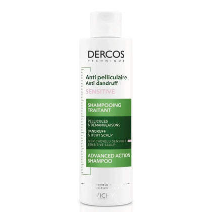 Vichy Dercos Anti-Dandruff Shampoo For Sensitive Scalp 200ml - Chemist Warehouse UAE