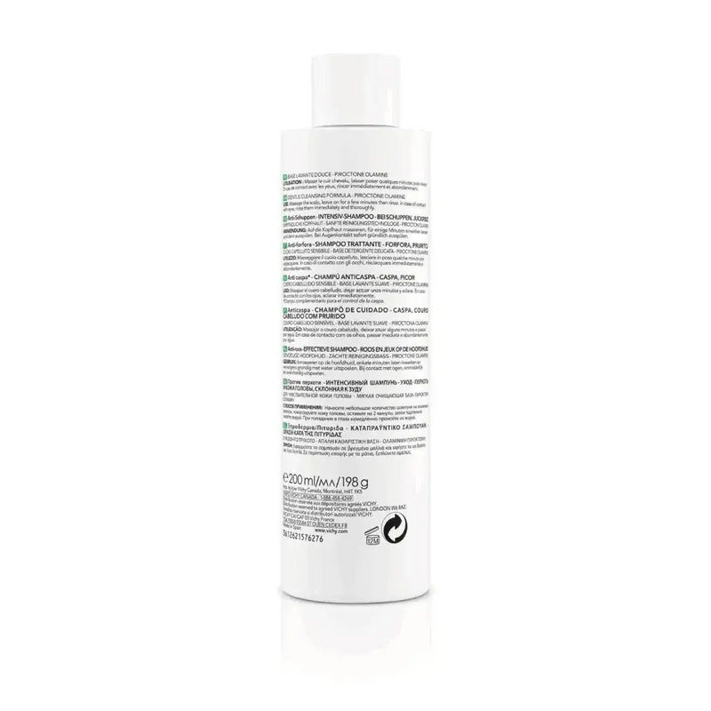 Vichy Dercos Anti-Dandruff Shampoo For Sensitive Scalp 200ml
