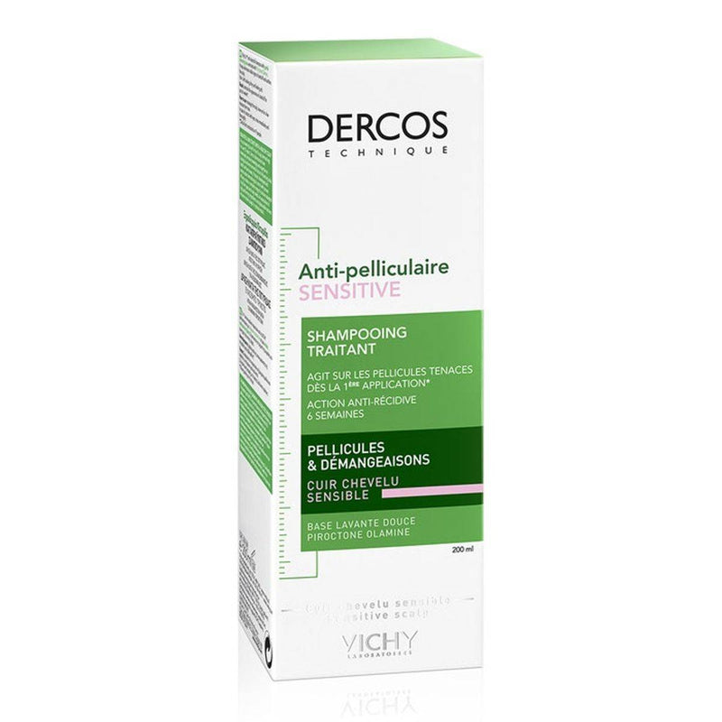Vichy Dercos Anti-Dandruff Shampoo For Sensitive Scalp 200ml