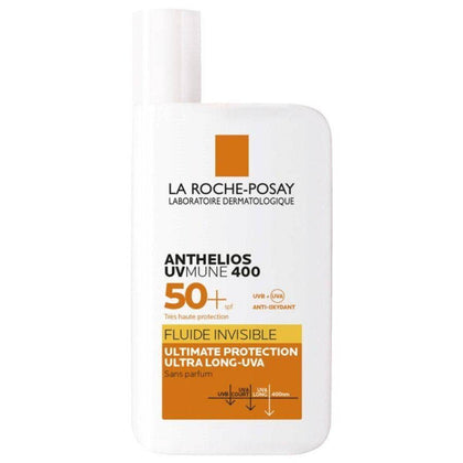 La Roche Posay Anthelios UVMune 400 SPF50+ Invisible Fluid 50ml - Chemist Warehouse UAE