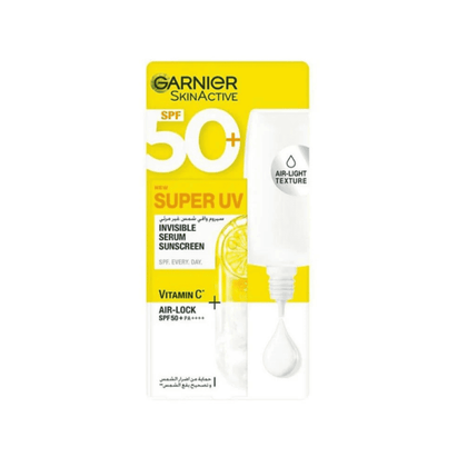 Garnier SkinActive Super UV Invisible Serum Sunscreen 30ml - Chemist Warehouse UAE