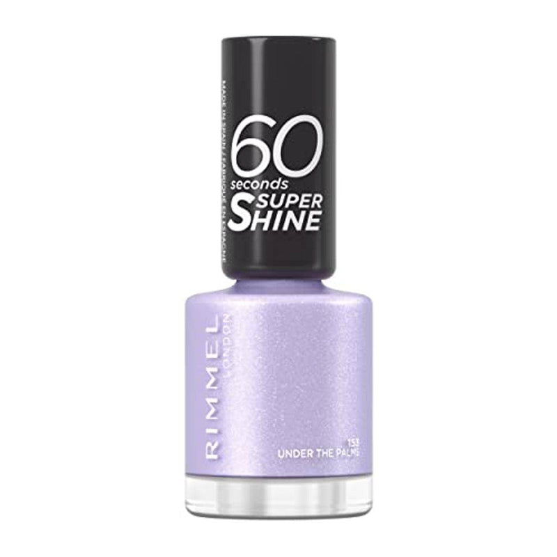 Rimmel 60 Seconds Nail Polish Summer Shimmer 153 Under The Palms 8ml