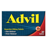 Advil 200mg Coated 50 Tablets