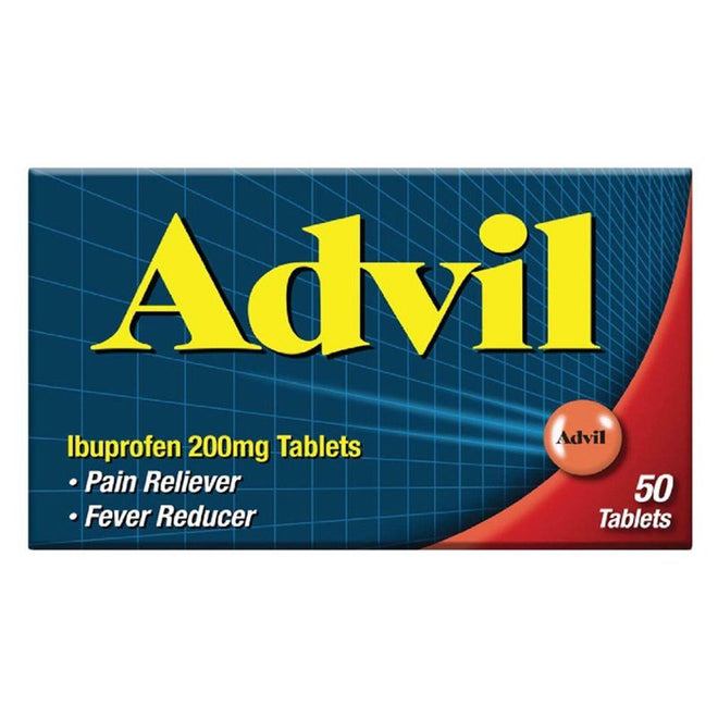 Advil 200mg Coated 50 Tablets