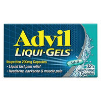 Advil Liqui Gels 200mg 32 Capsules