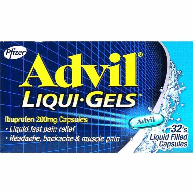 Advil Liqui Gels 200mg 32 Capsules