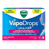 Vicks Vapo Drops Berry 36 Lozenges