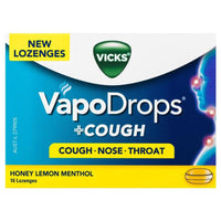 Vicks Vapo Drops Honey Lemon 16 Lozenges