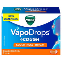 Vicks Vapo Drops Orange 36 Lozenges