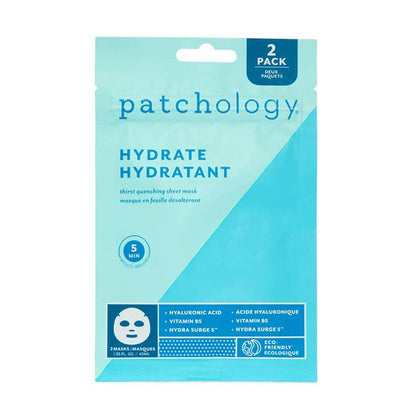 Patchology FlashMasque Hydrate Sheet Mask 2 Pack - Chemist Warehouse UAE