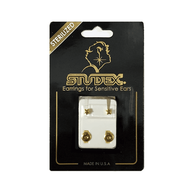 Studex Gold Plated Regular Star Card