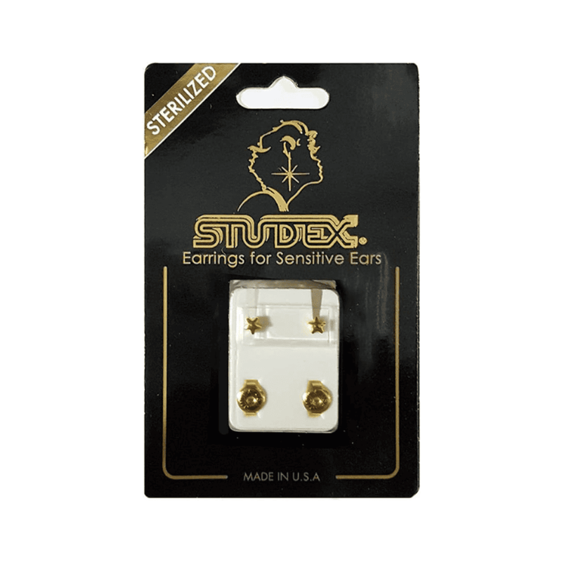 Studex Gold Plated Regular Star Card