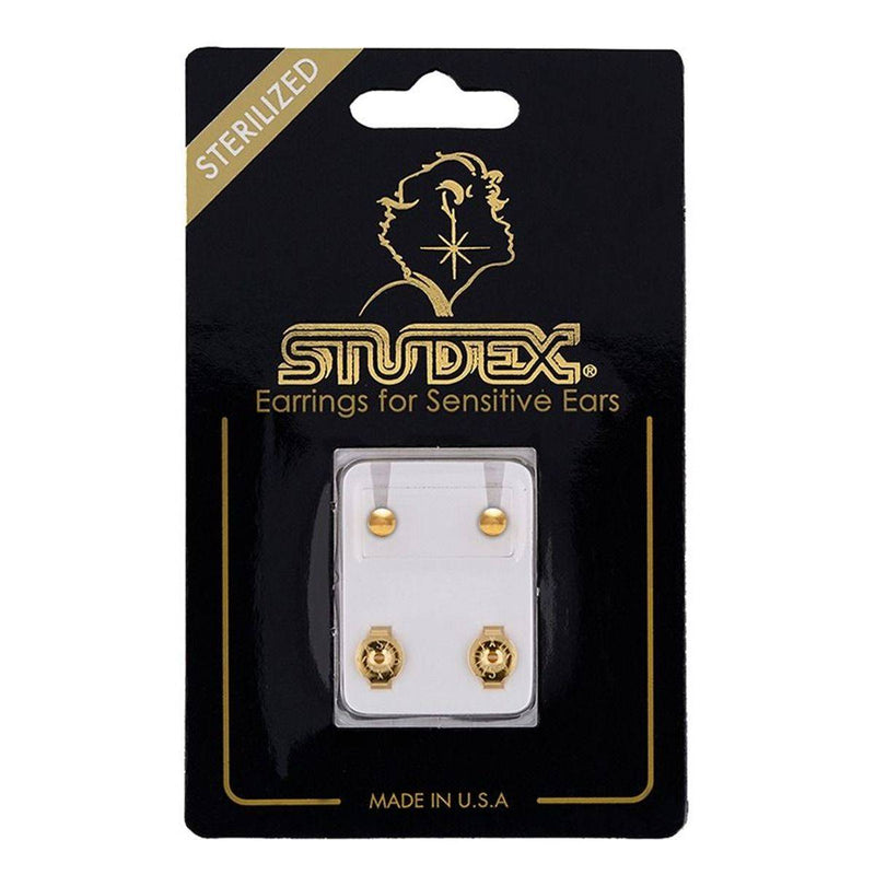 Studex Gold Plated Regular Traditional Ball Card