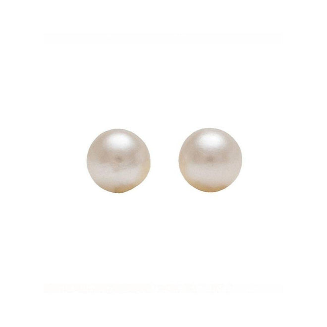 Studex Gold Plated Regular White Pearl Card