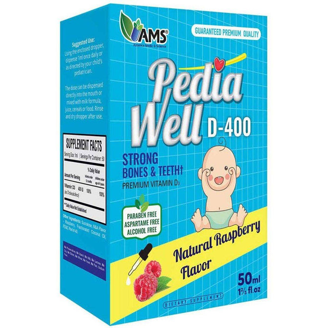 AMS Pedia Well D-400 Natural Rasperry Flavor 50ml