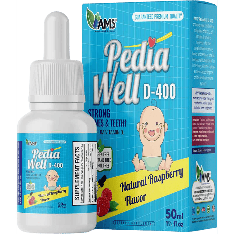 AMS Pedia Well D-400 Natural Rasperry Flavor 50ml