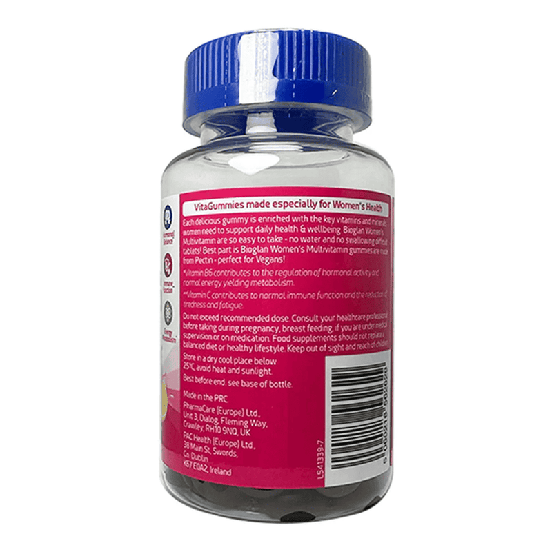 Bioglan Vita Gummies Womens Multivitamin 60 Gummies