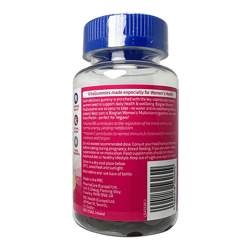 Bioglan Vita Gummies Womens Multivitamin 60 Gummies
