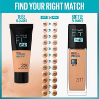 Maybelline Fit Me Matte + Poreless Liquid Foundation SPF22 111