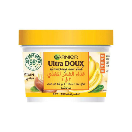 Garnier Ultra Doux Hair Food Banana Mask 390ml - Chemist Warehouse UAE