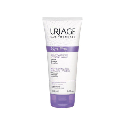 Uriage Gyn Phy Refreshing Intimate Cleansing Gel 200ml - Chemist Warehouse UAE