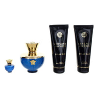 Versace Pour Femme Dylan Blue (W) Set EDP 100ml + EDP 5ml + Body Lotion 100ml + Showergel 100ml