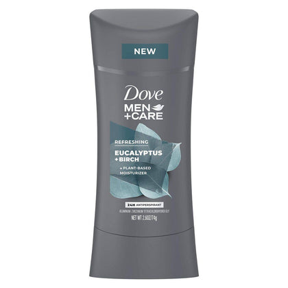 Dove Men + Care Deodorant Stick 0% Aluminum Eucalyptus & Birch 74g - Chemist Warehouse UAE