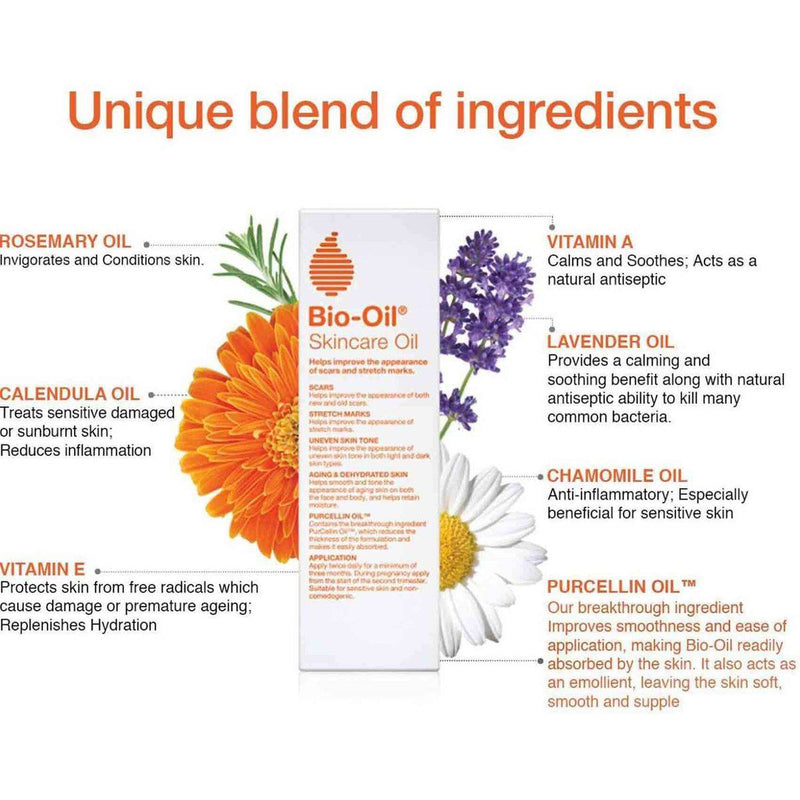 Bio Oil Natural Skin Care Oil 125ml