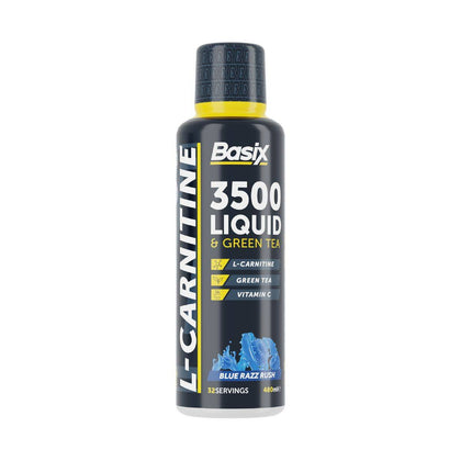 Basix 3500 Liquid Blue Razz Rush 480ml - Chemist Warehouse UAE