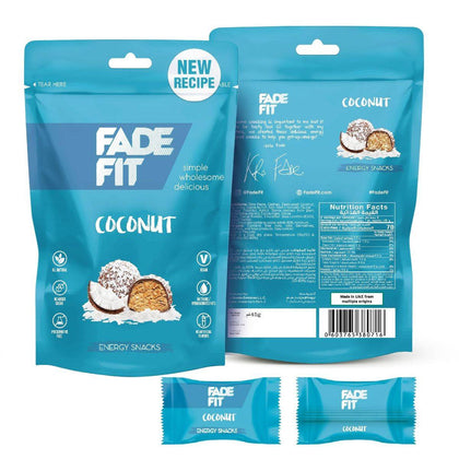 Fade Fit Energy Snacks Coconut 45g - Chemist Warehouse UAE